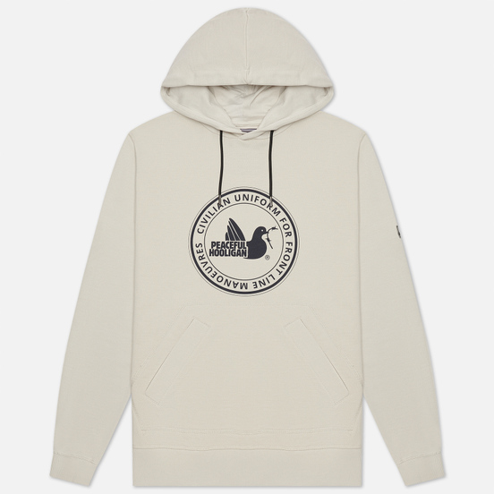 Мужская толстовка Peaceful Hooligan Norton Hoodie Oyster