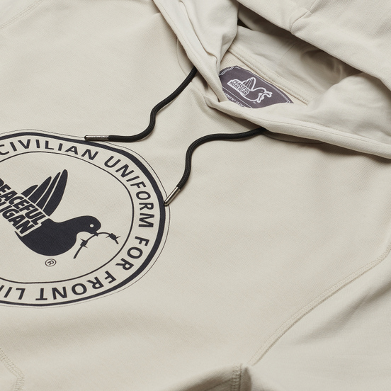 Мужская толстовка Peaceful Hooligan Norton Hoodie Oyster