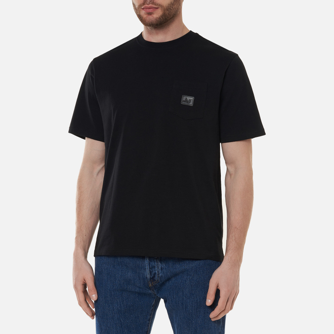 Мужская футболка Peaceful Hooligan, цвет чёрный, размер S S21PHTEE006-BLK State - фото 3