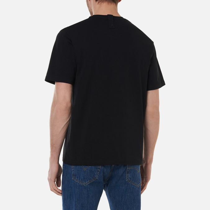 Мужская футболка Peaceful Hooligan, цвет чёрный, размер S S21PHTEE006-BLK State - фото 4