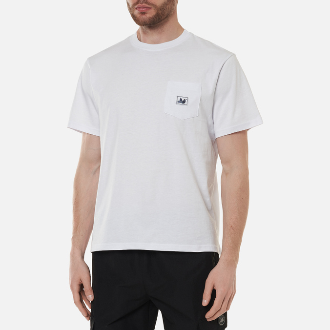 Мужская футболка Peaceful Hooligan, цвет белый, размер L S21PHTEE006-WHT State - фото 3
