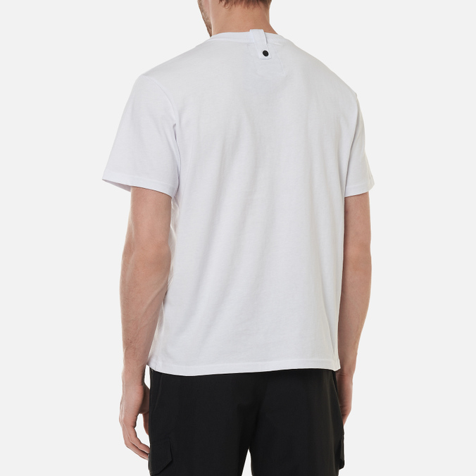 Мужская футболка Peaceful Hooligan, цвет белый, размер L S21PHTEE006-WHT State - фото 4