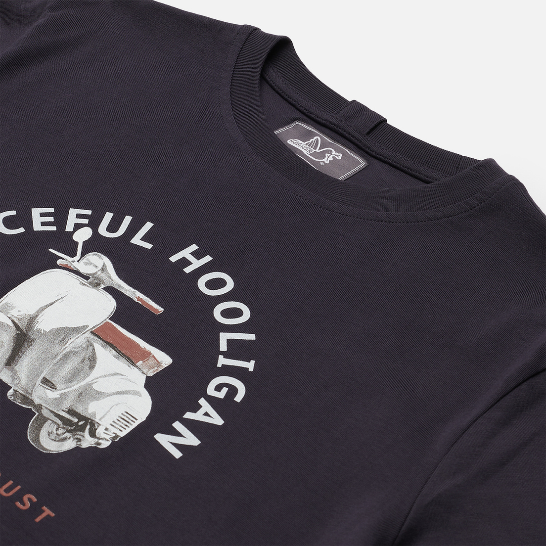 Мужская футболка Peaceful Hooligan Scooter, S21PHTEE810-NAVY