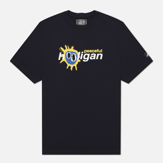 Мужская футболка Peaceful Hooligan Scream Navy