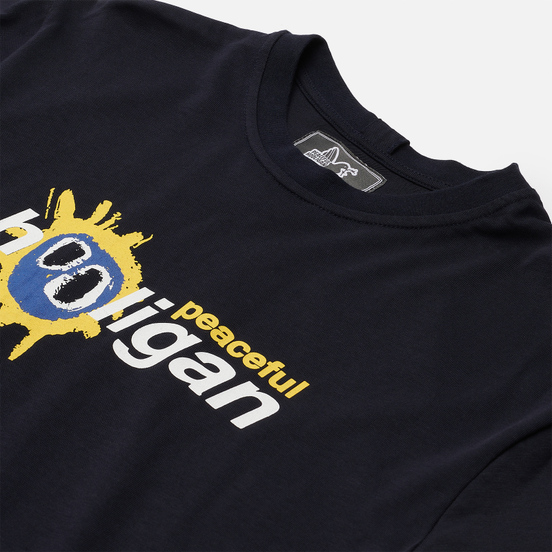Мужская футболка Peaceful Hooligan Scream Navy