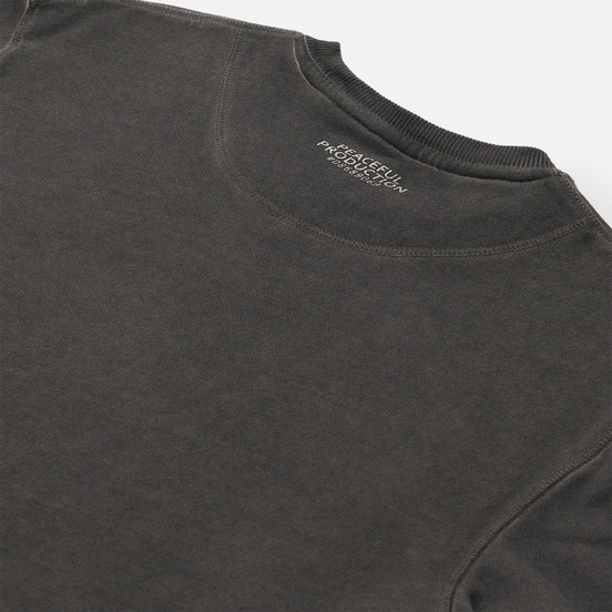 Мужская толстовка Peaceful Hooligan Monument Crew Neck Black