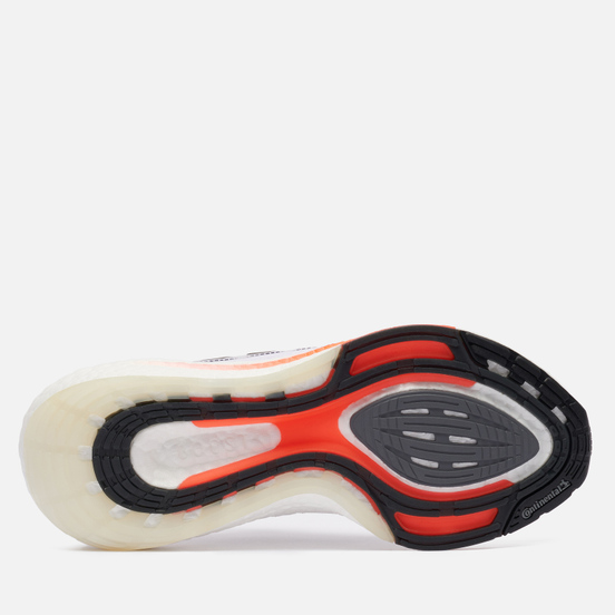 Мужские кроссовки adidas Performance Ultra Boost 21 White/Core Black/Solar Red