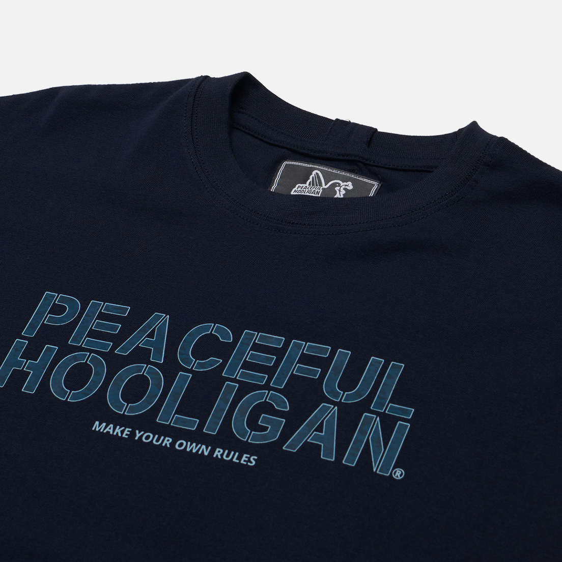 Peaceful Hooligan Мужская футболка Dpm Patton Logo