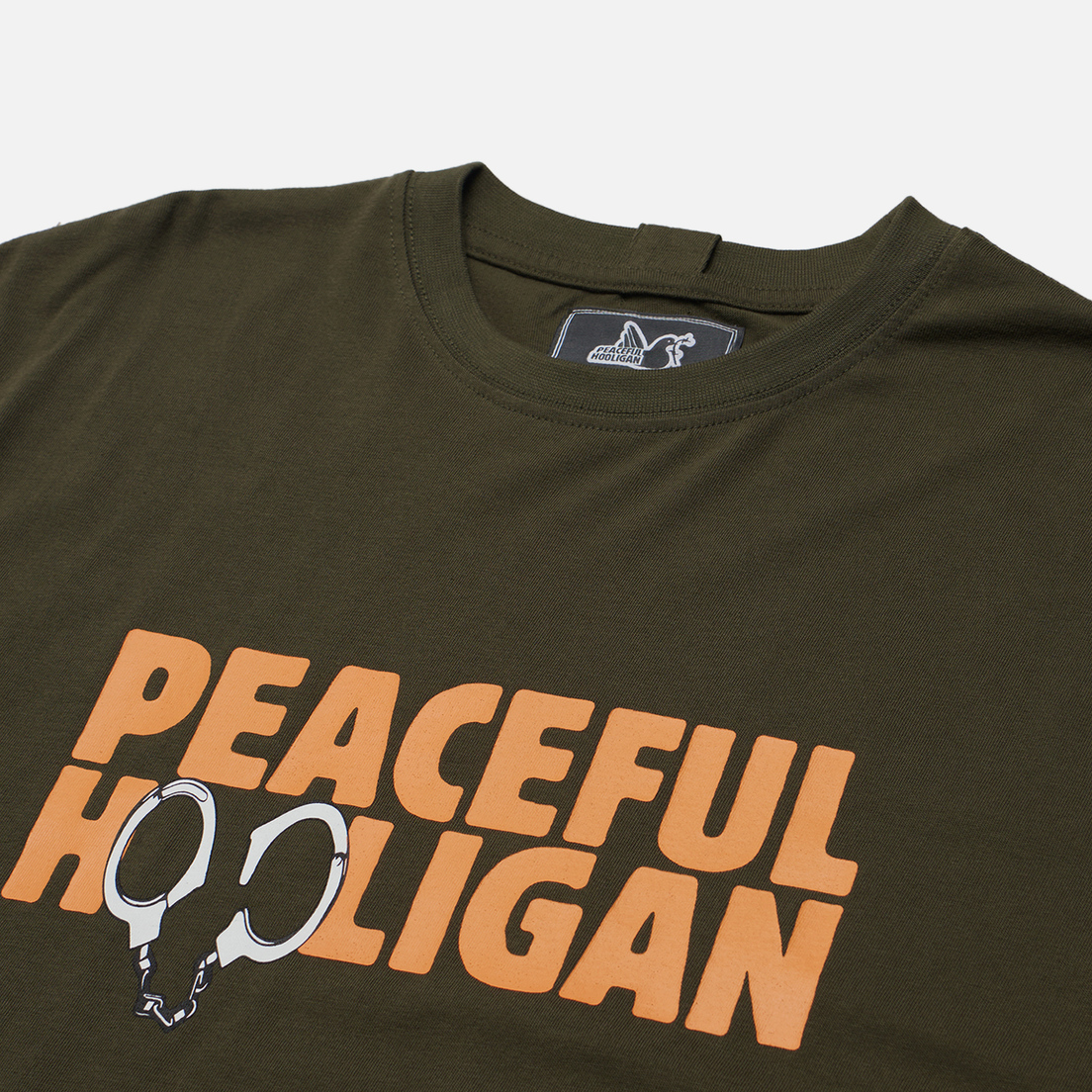 Peaceful Hooligan Мужская футболка Cuffs