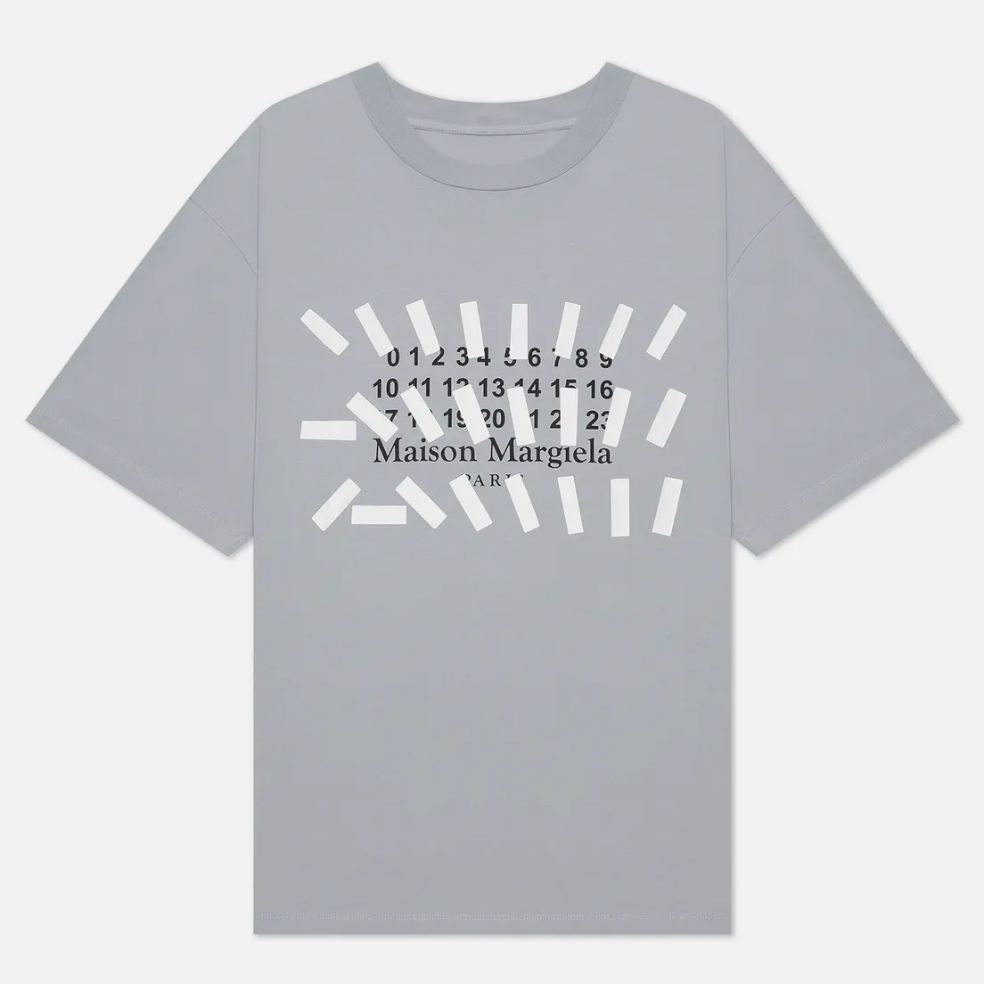 Maison Margiela Мужская футболка Tape Print Oversized