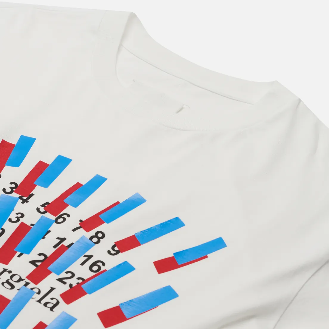 Maison Margiela Мужская футболка Tape Print