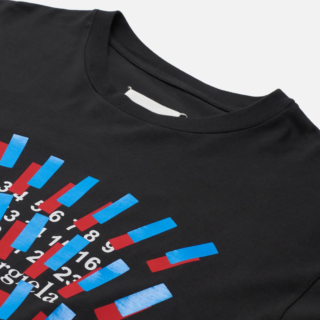 Maison Margiela Мужская футболка Tape Print