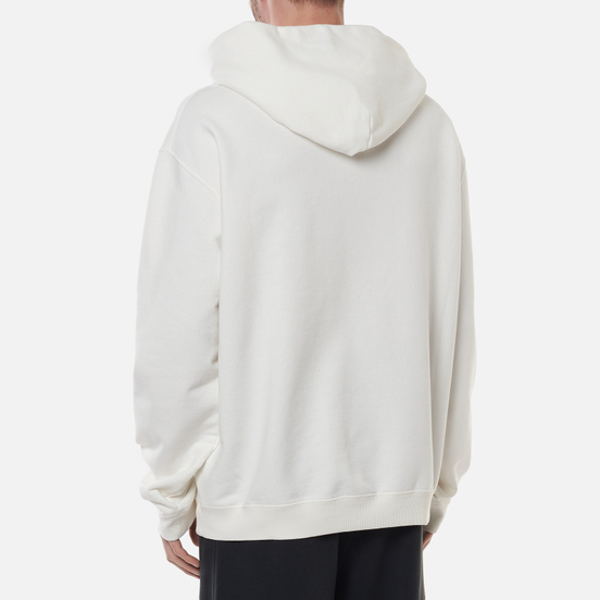 Мужская толстовка Maison Margiela Tape Print Oversized Hoodie Off White