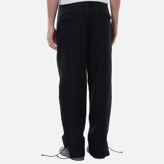 Мужские брюки Maison Margiela Four Stitch Drawstring Black