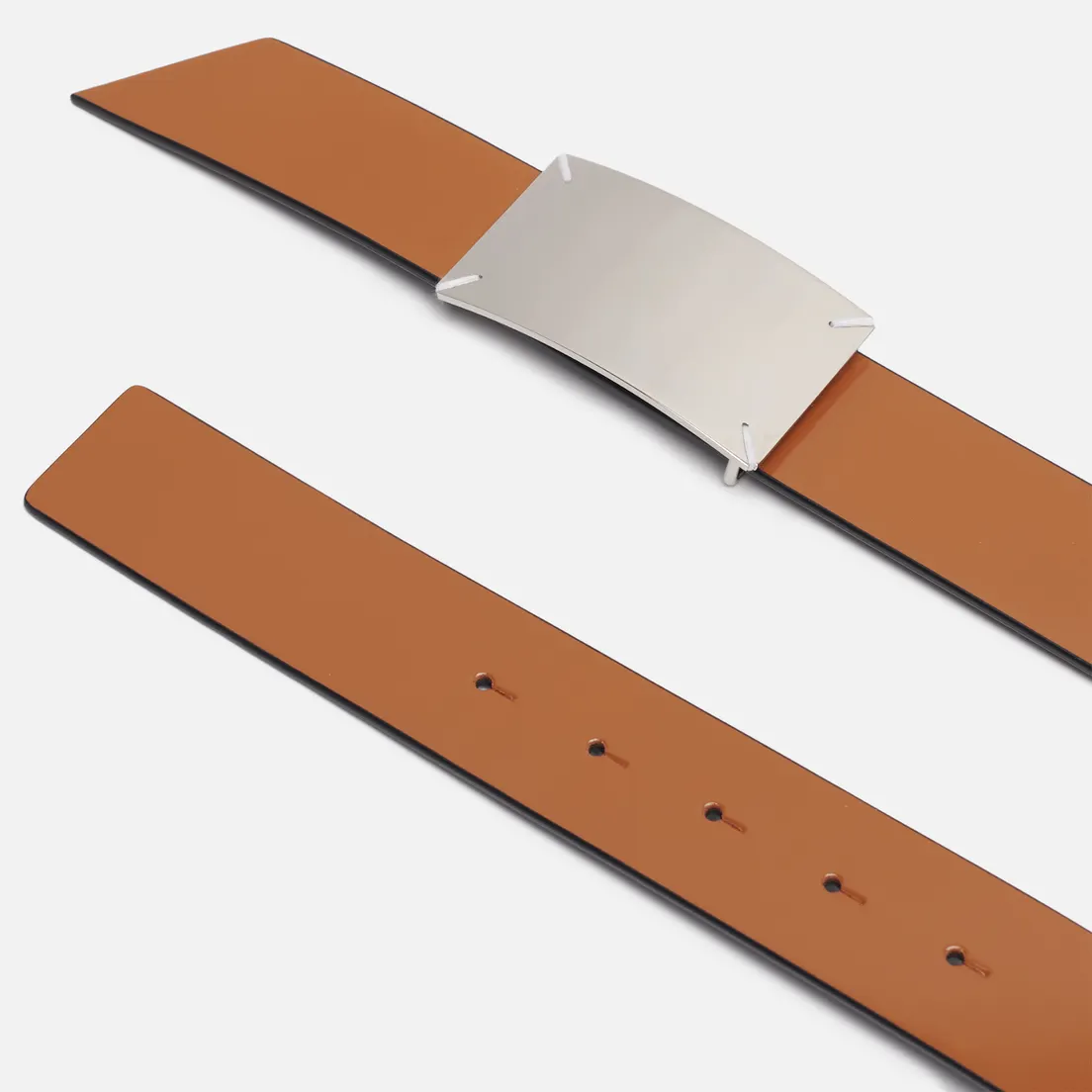 Maison Margiela Ремень Four Stitch Buckle Leather