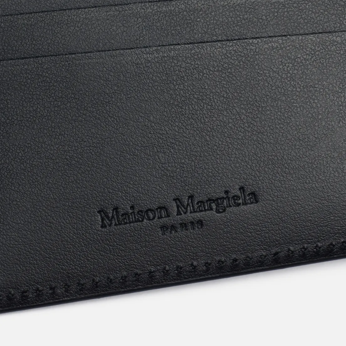 Maison Margiela Кошелек Bifold Wrinkled Leather