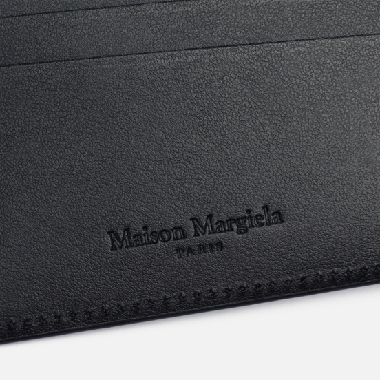 Кошелек Maison Margiela Bifold Wrinkled Leather Black