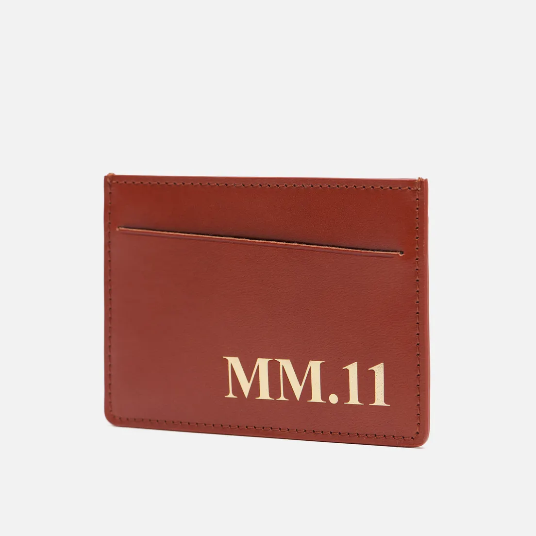 Maison Margiela Держатель для карт Four Stitch Shiny Leather