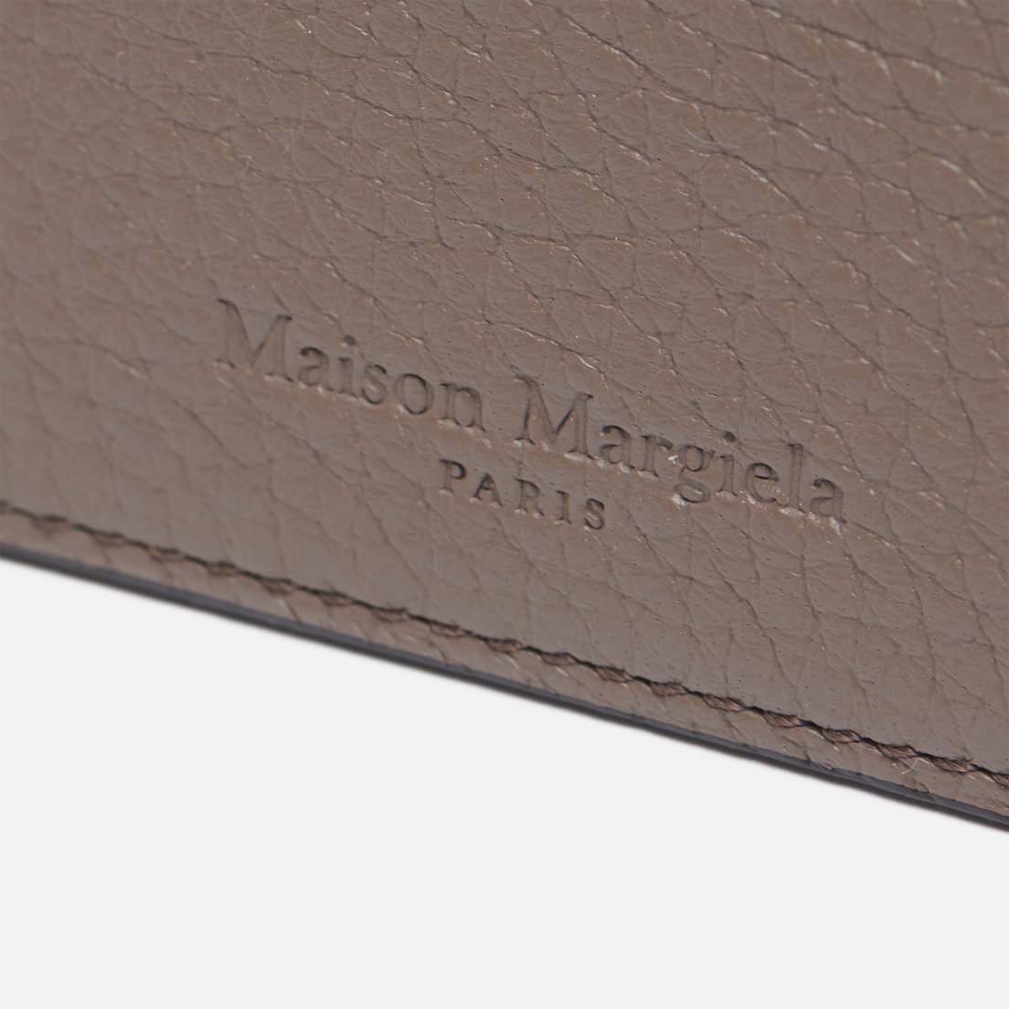 Maison Margiela Держатель для карт Four Stitch Grain Leather