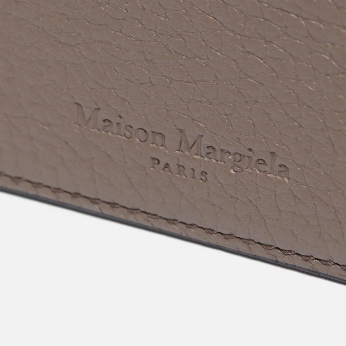 Maison Margiela Держатель для карт Four Stitch Grain Leather