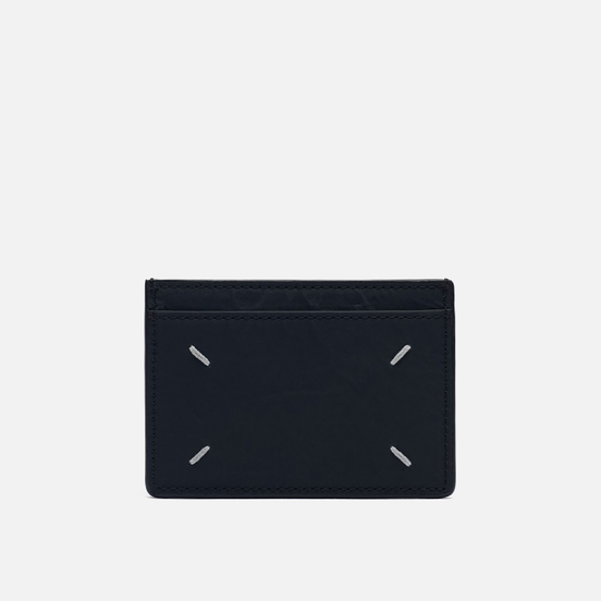 Держатель для карточек Maison Margiela Wrinkled Leather Black