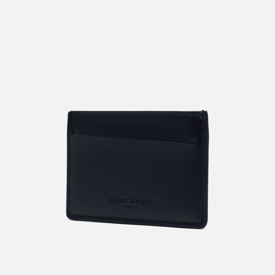 Держатель для карточек Maison Margiela Wrinkled Leather Black