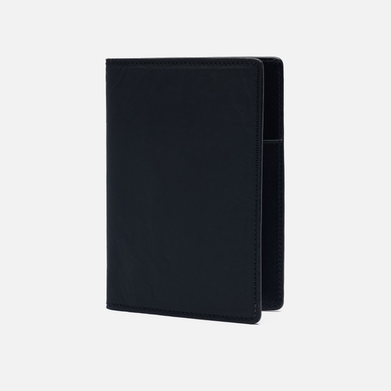 Обложка для паспорта Maison Margiela Wrinkled Leather Black