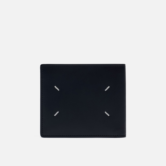 Кошелек Maison Margiela Front Numerical Logo Embossed Black