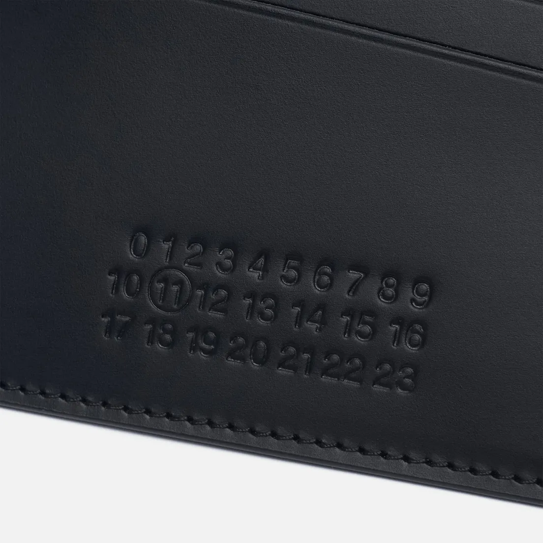 Maison Margiela Держатель для карт Front Numerical Logo Embossed
