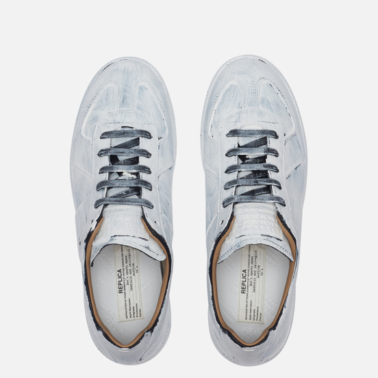 Мужские кроссовки Maison Margiela Replica Correction Black/Glossy White