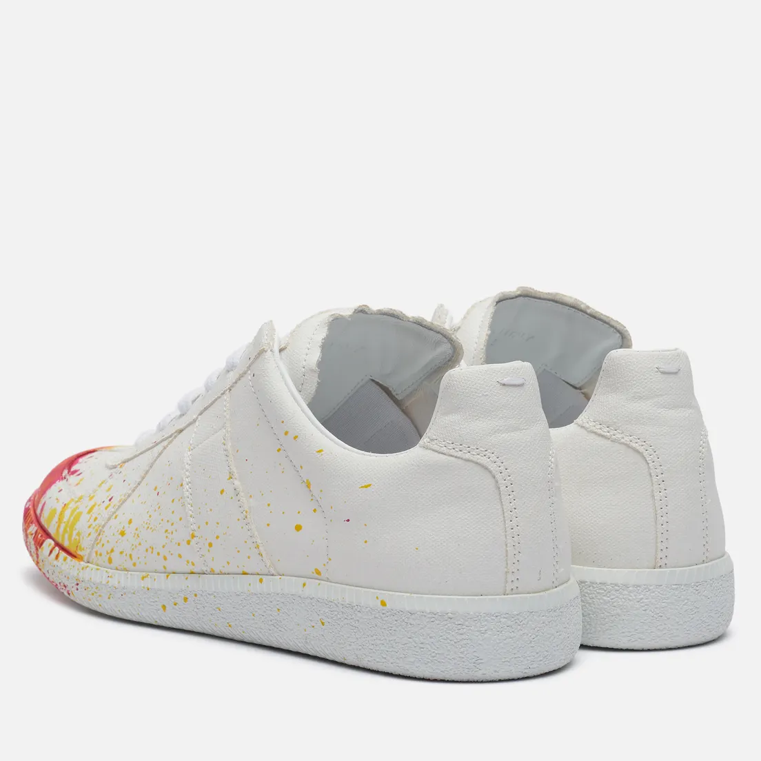 Maison Margiela Мужские кроссовки Replica Canvas Paint Splatter