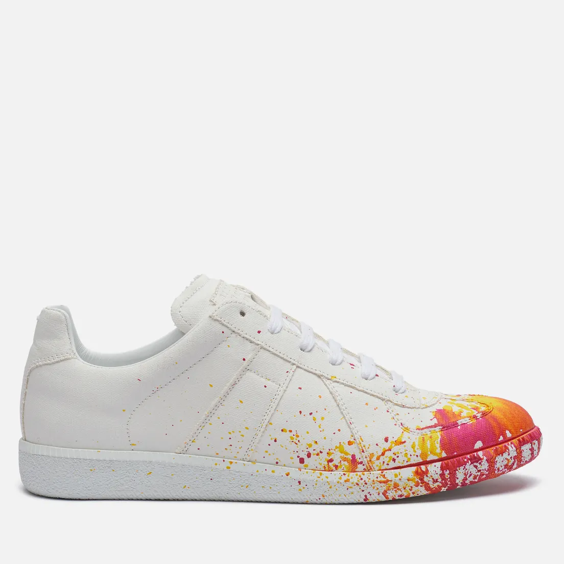 Maison Margiela Мужские кроссовки Replica Canvas Paint Splatter