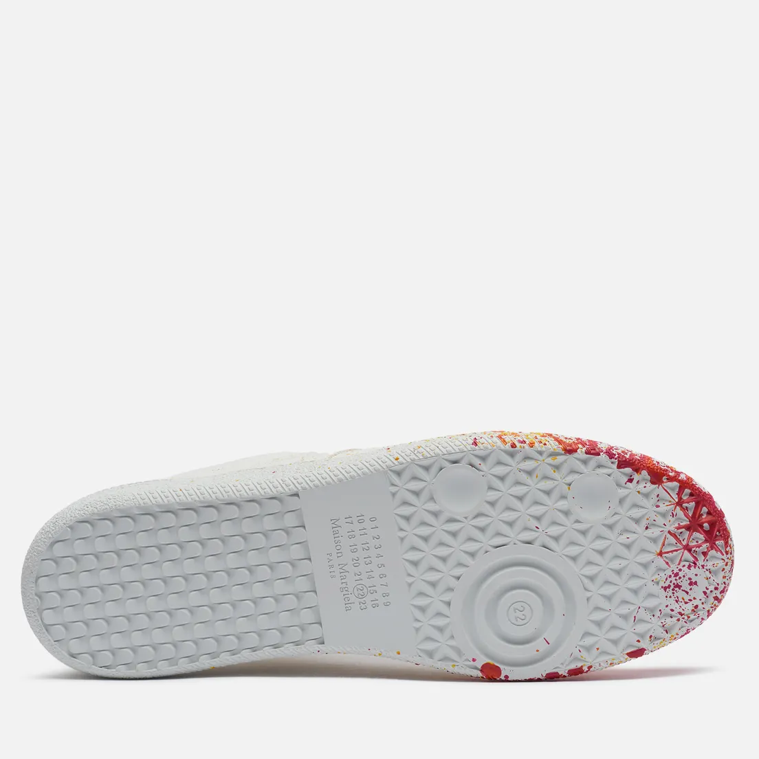 Maison Margiela Мужские кроссовки Replica Canvas Paint Splatter