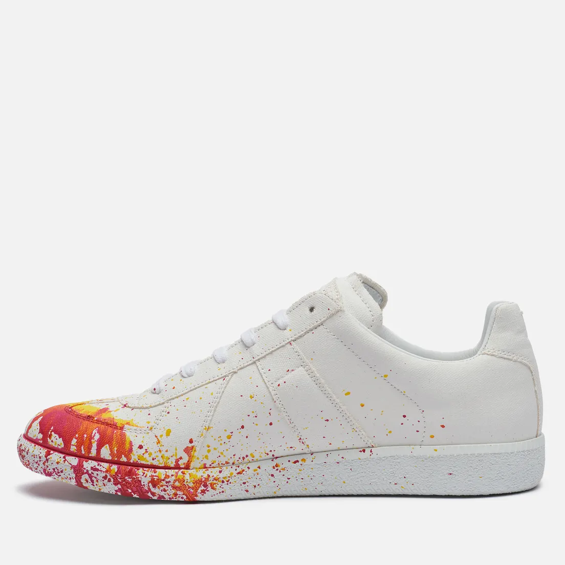 Maison Margiela Мужские кроссовки Replica Canvas Paint Splatter