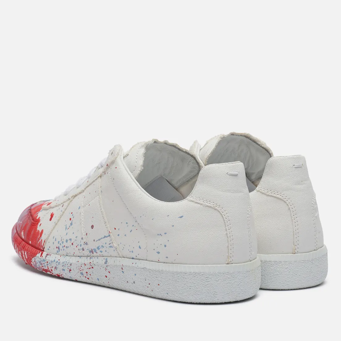 Maison Margiela Мужские кроссовки Replica Canvas Paint Splatter