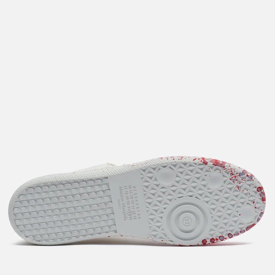 Maison Margiela Мужские кроссовки Replica Canvas Paint Splatter
