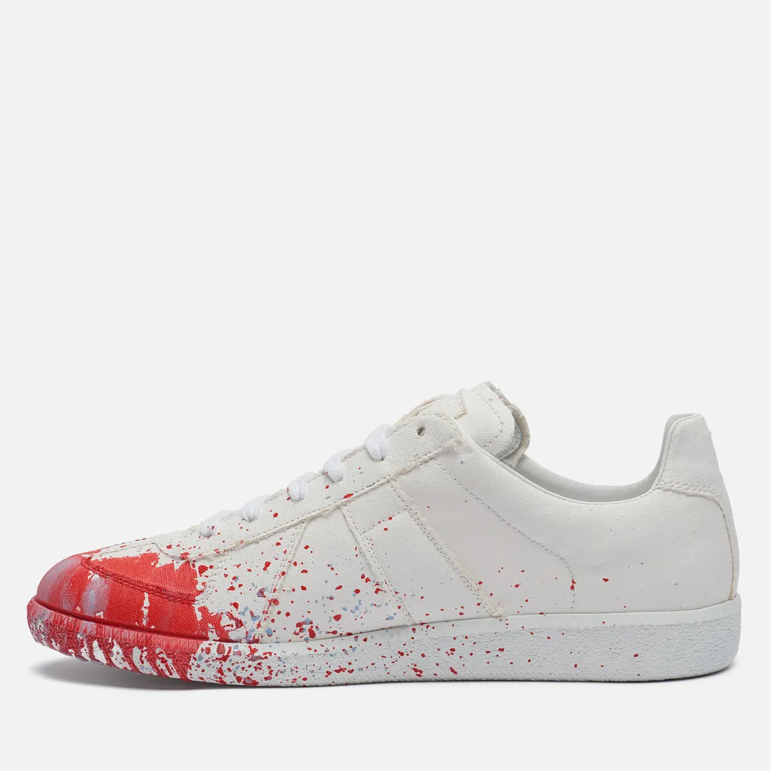 Maison Margiela Мужские кроссовки Replica Canvas Paint Splatter