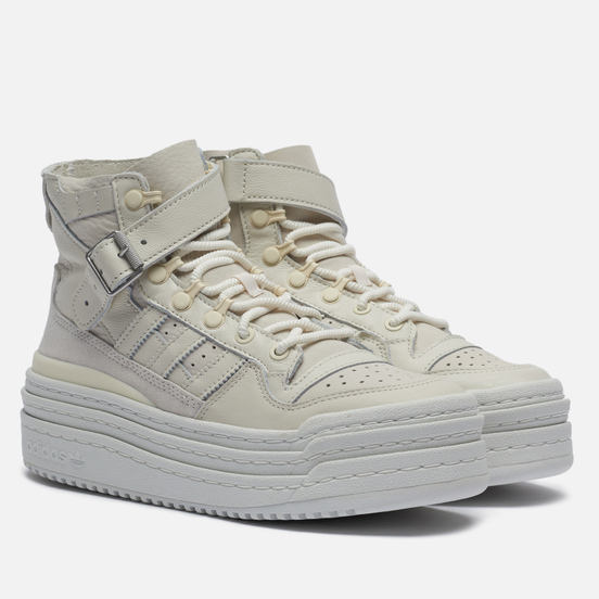 Женские кроссовки adidas Originals Triple Platforum Hi Dirty Cream Off White/Off White/Cream White