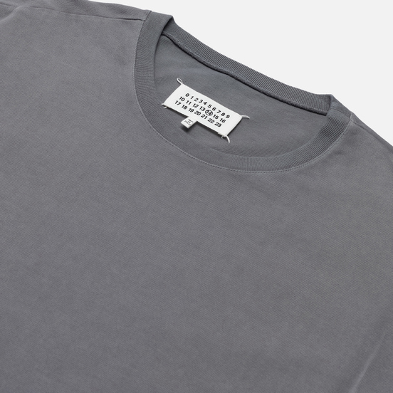 Мужская футболка Maison Margiela Crew Neck Oversize Fit Ash Grey