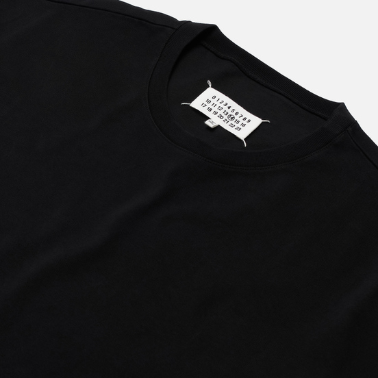 Мужская футболка Maison Margiela Crew Neck Oversize Fit Black