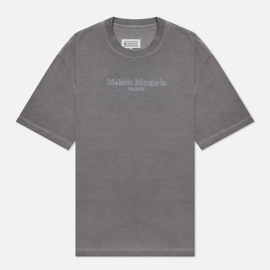 Maison Margiela Мужская футболка Classic Embroidered Text Logo