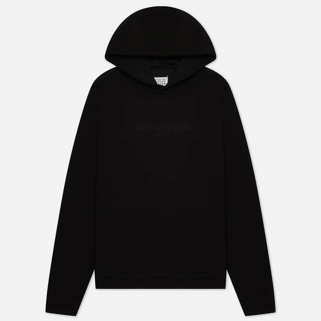 Maison Margiela Мужская толстовка Classic Embroidered Text Logo Hoodie