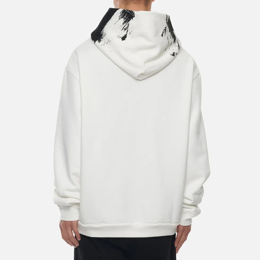 Maison Margiela Мужская толстовка Painted Effect Hoodie