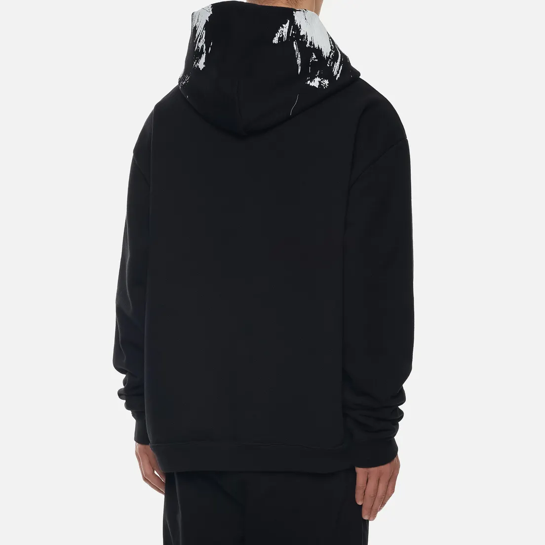 Maison Margiela Мужская толстовка Painted Effect Hoodie