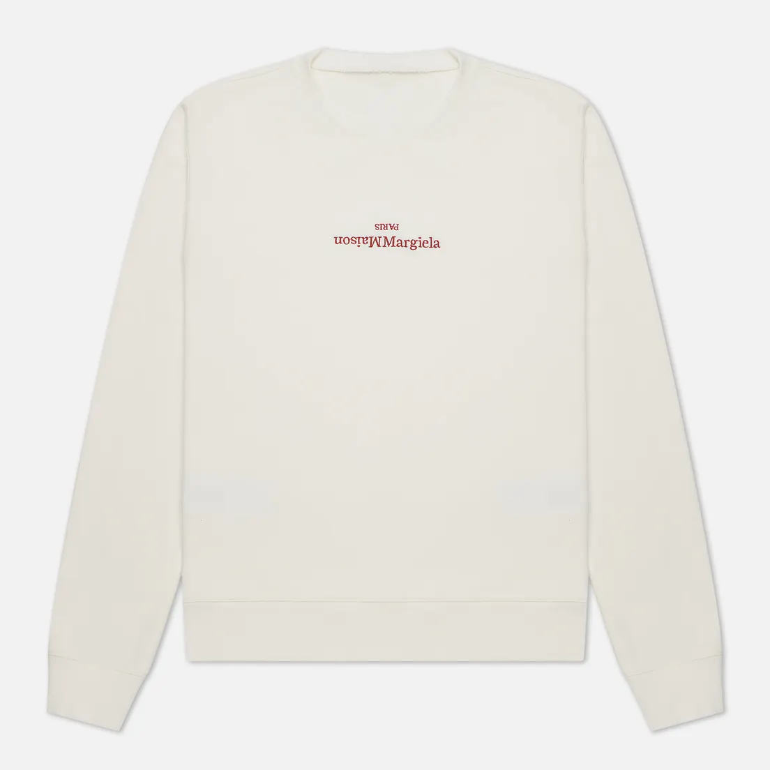 Maison Margiela Мужская толстовка Upside Down Logo Embroidered
