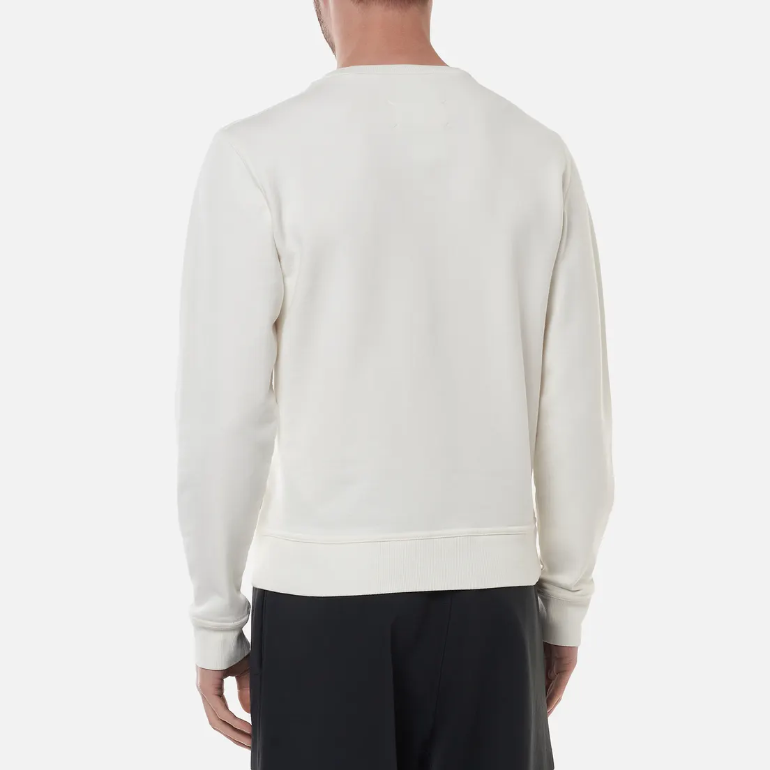 Maison Margiela Мужская толстовка Upside Down Logo Embroidered
