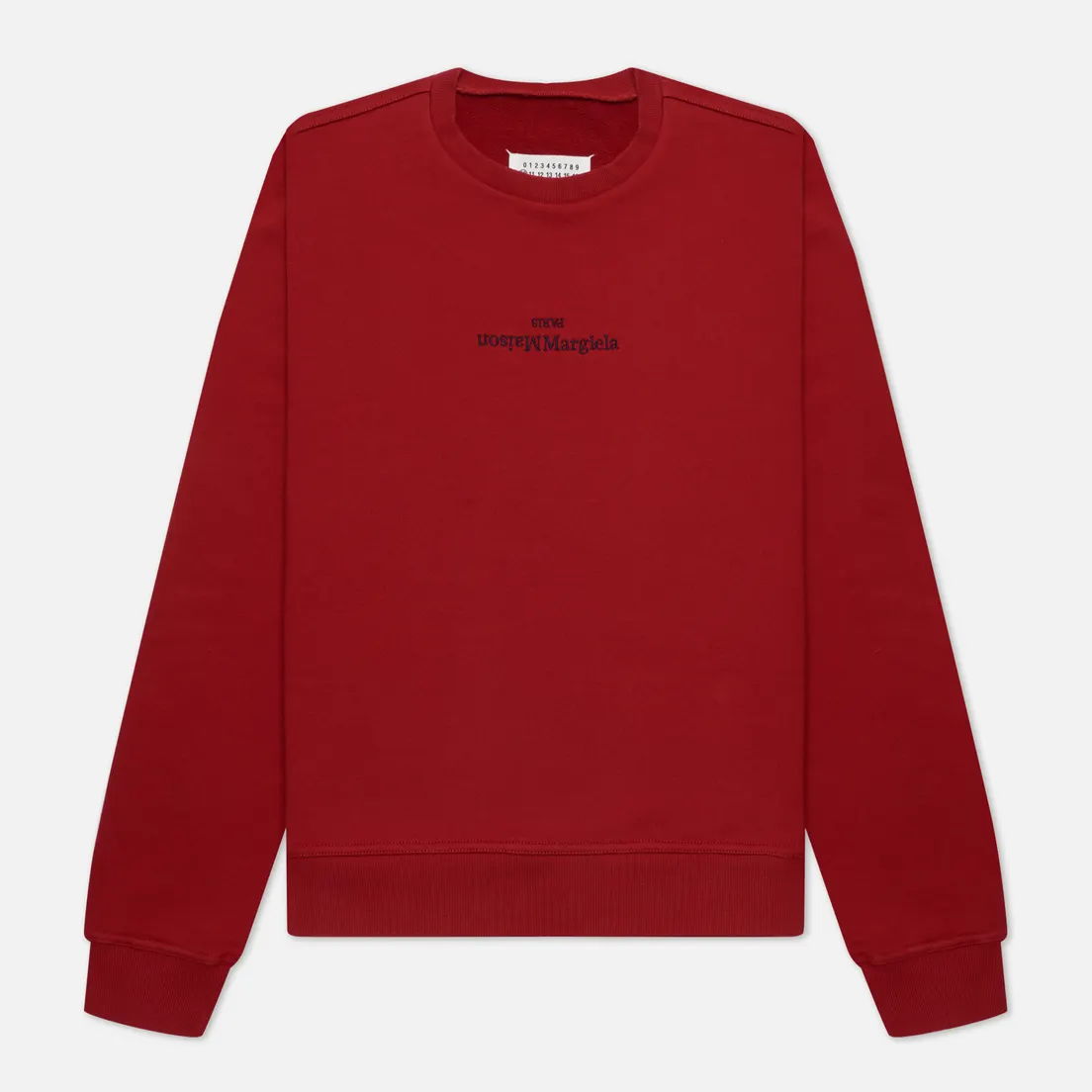 Maison Margiela Мужская толстовка Upside Down Logo Embroidered