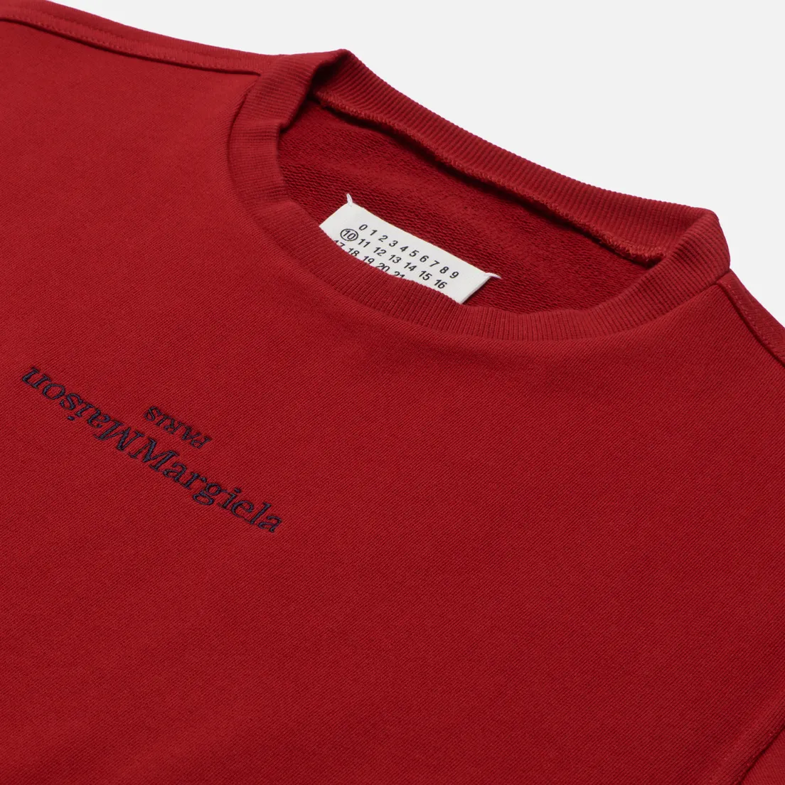 Maison Margiela Мужская толстовка Upside Down Logo Embroidered