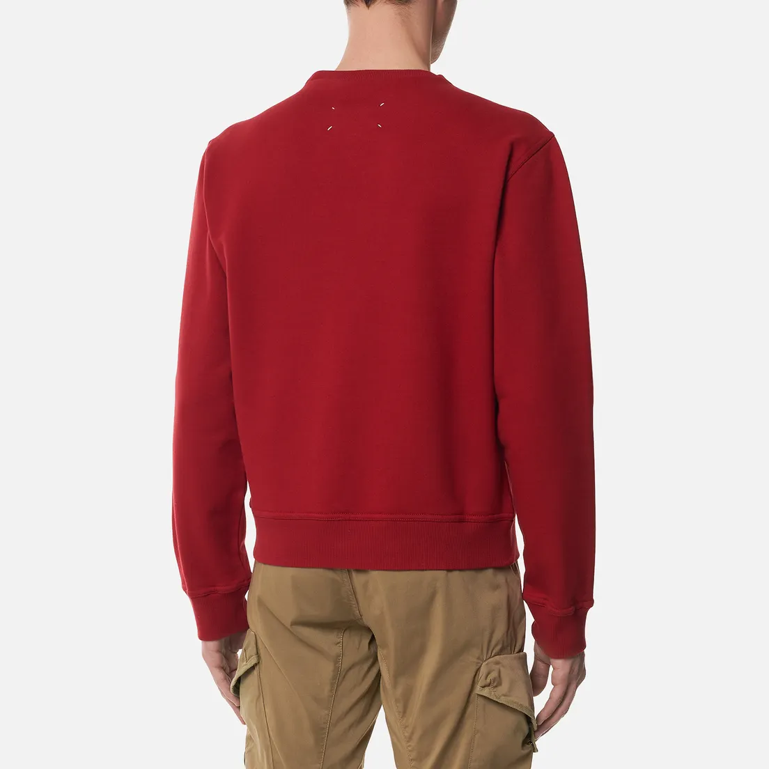 Maison Margiela Мужская толстовка Upside Down Logo Embroidered