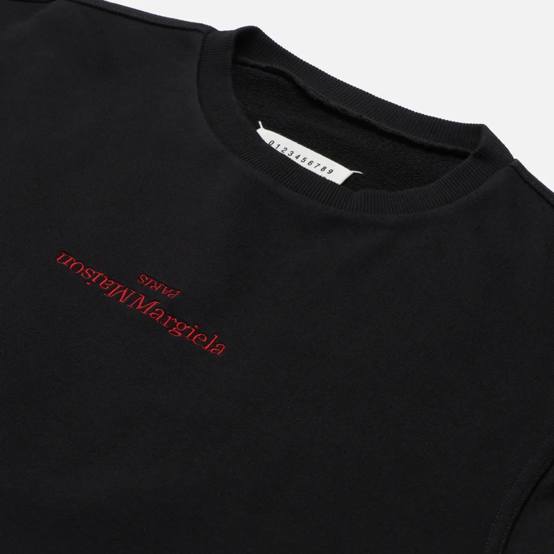 Maison Margiela Мужская толстовка Upside Down Logo Embroidered